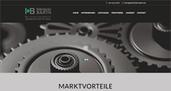Desktop Screenshot of haerterei-barth.de